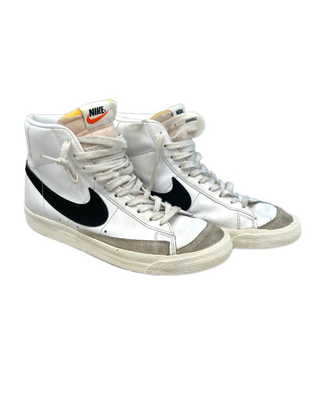 Nike Blazer Mid ’77 White Black High Top Sneakers W Size 9